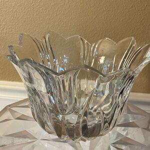 Crystal Glass Tulip Bowl